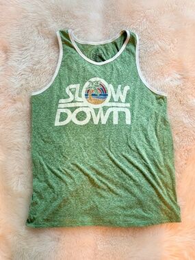 Slow Down Ringer Tank Top